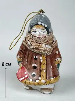 Елочная игрушка украшение дети сувенир Ceramic Fauna 106321572 купить за 1 370 ₽ в интернет-магазине Wildberries