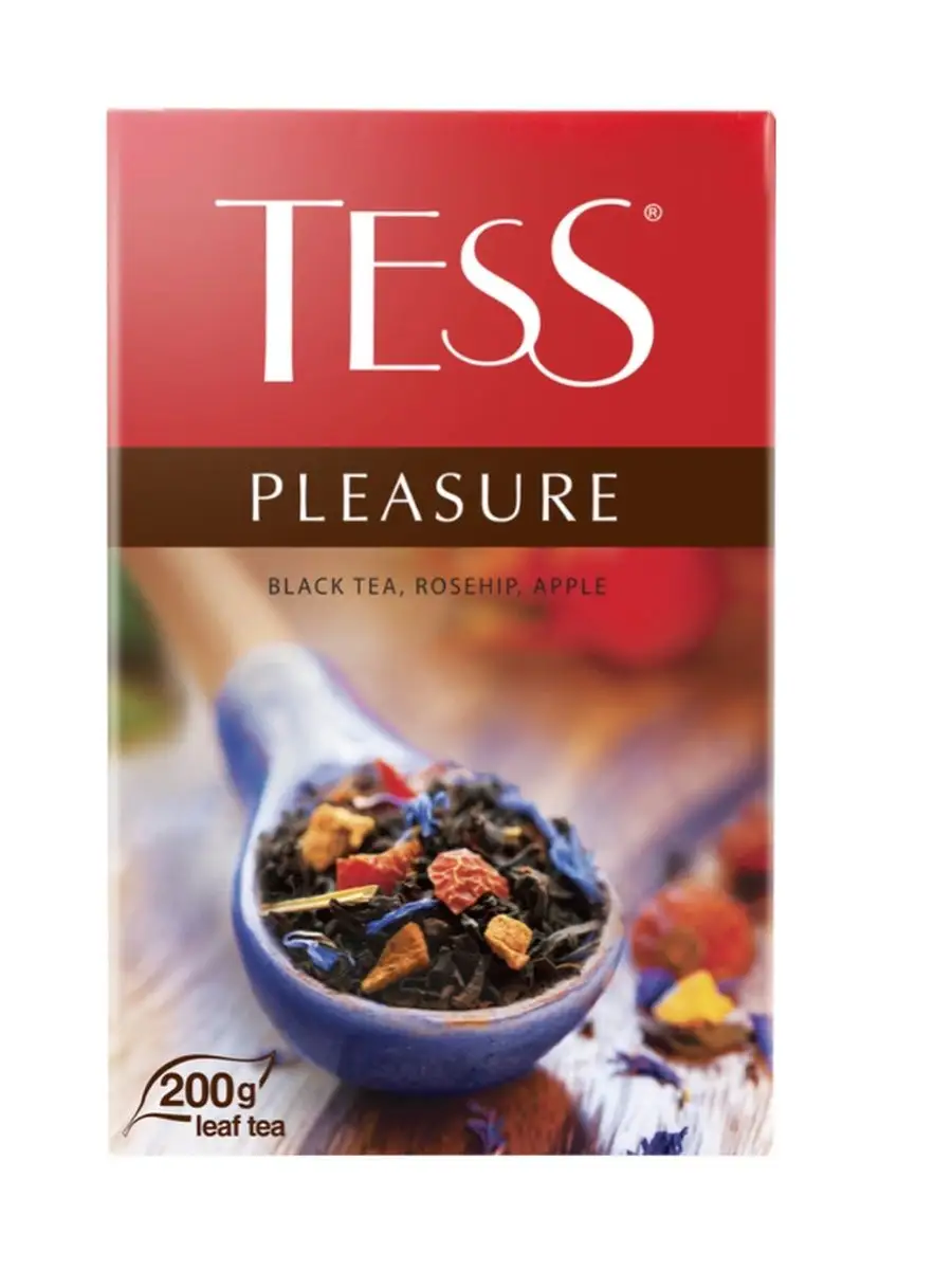 Листовой чай Tess Pleasure 200 грамм TESS 106352148 купить за 465 ₽ в  интернет-магазине Wildberries