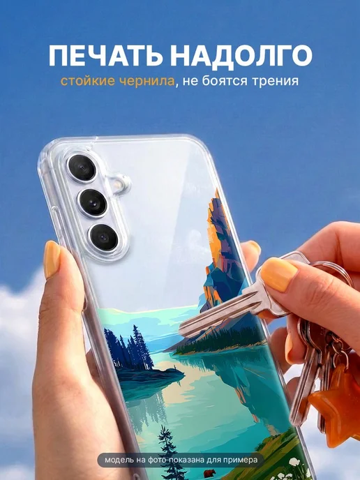 Andy&Paul Чехол на iPhone X iPhone XS горы, голубой, фото 4