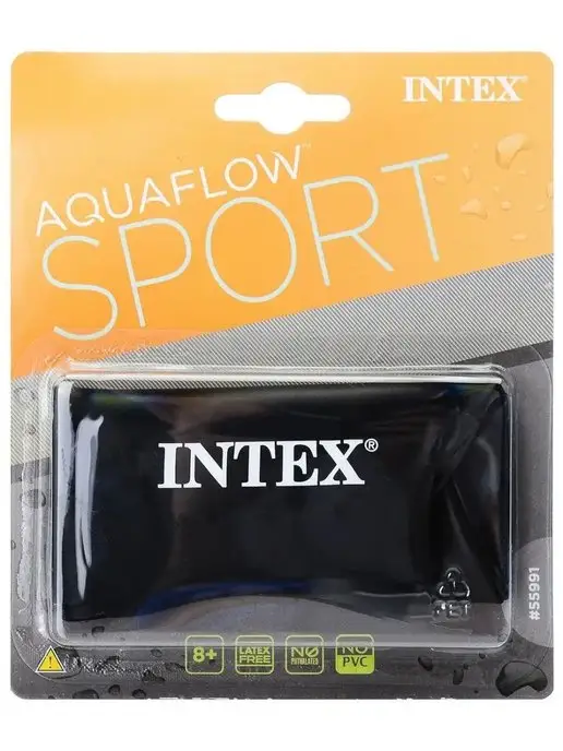 Intex Шапочка для плавания в бассейн, черный, фото 4