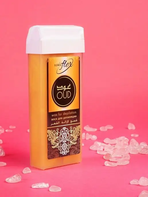 ITALWAX Воск для депиляции картридж, Смола удового дерева, теплый, 4 шт, фото 5