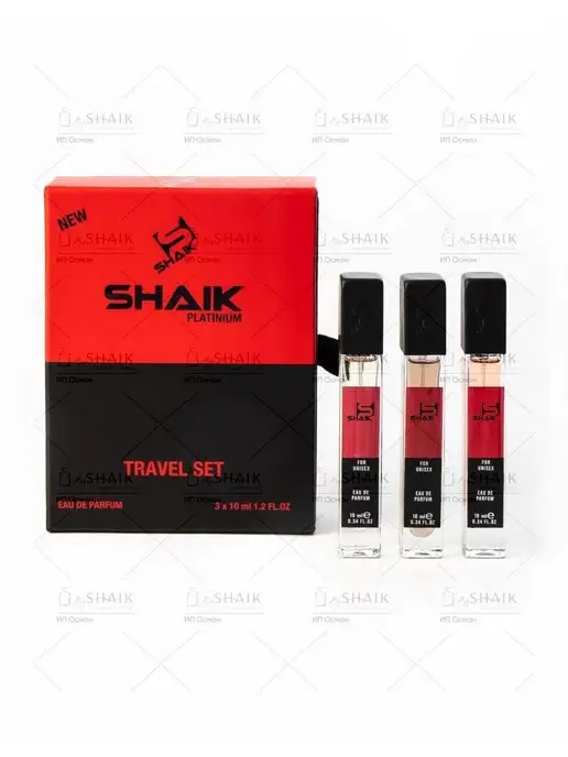 SHAIK Подарочный набор для женщин № 165 унисекс парфюмерная вода, 3 шт, фото 8