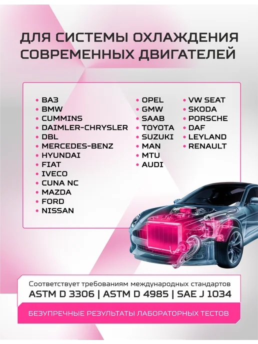 SIBIRIA Антифриз G12+ (-40) карбоксилатный 5 кг, 10 кг, фото 3