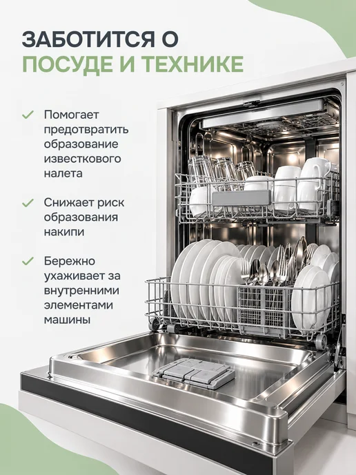 Freshbubble Ополаскиватель для посудомоечных машин экологичный, 500 мл, 500 мл, фото 5