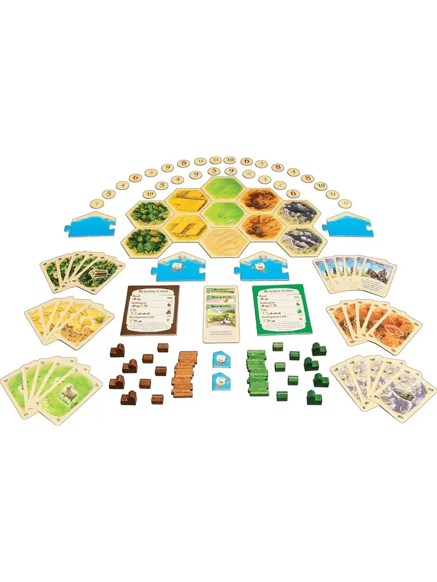 Настольная игра. Колонизаторы Catan Расширение Версия USA Catan. 106771547  купить за 2 776 ₽ в интернет-магазине Wildberries