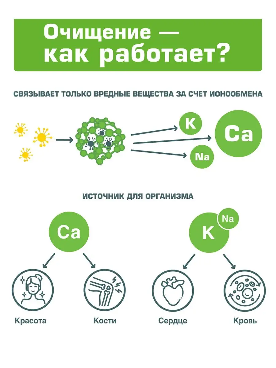 Цеолит пищевой природный клиноптилолит Bionormula 106855859 купить в  интернет-магазине Wildberries