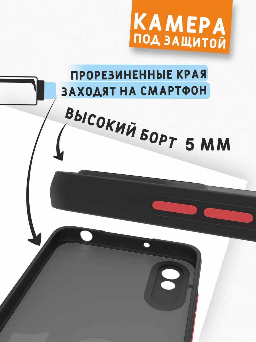 Противоударный чехол на Редми 9а Mobi711 107075155 купить за 395 ₽ в  интернет-магазине Wildberries