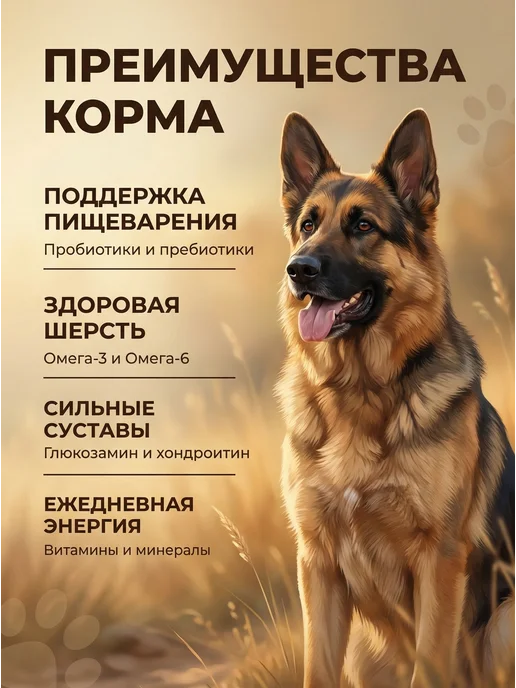Сухой корм BUDDY DINNER для собак, 20 кг, фото 3