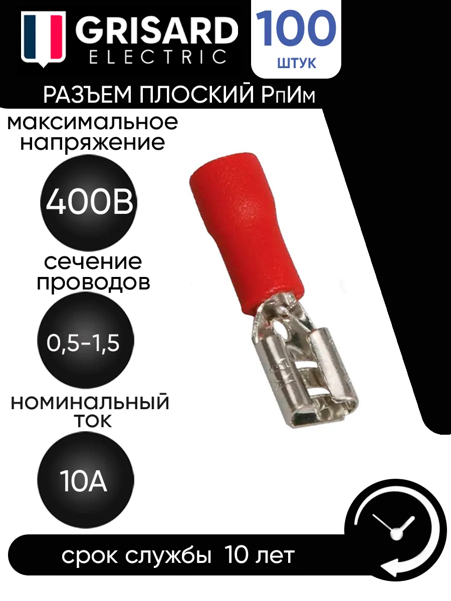 Разъем РпИм 1,25-250 плоский