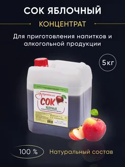 Сок концентрированный яблочный, 5 кг Djemka 108158028 купить за 1 055 ₽ в интернет-магазине Wildberries