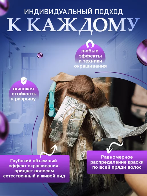 ПрофБьюти Фольга парикмахерская профессиональная 300м 12 мкм в рулоне, 100 м, фото 3