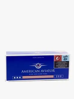 Гильзы сигаретные для самокруток 200 шт American Aviator 108405206 купить за 255 ₽ в интернет-магазине Wildberries