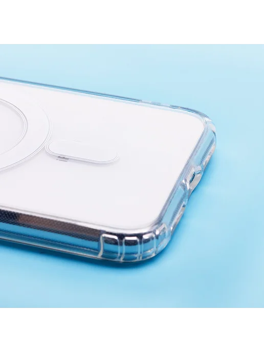 Promise mobile Чехол iPhone X XS силиконовый MagSafe, белый, фото 5