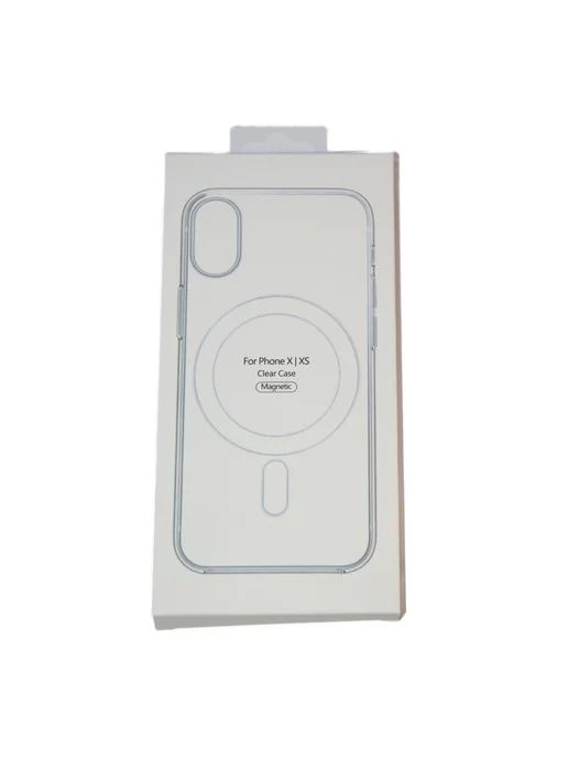 Promise mobile Чехол iPhone X XS силиконовый MagSafe, белый, фото 8