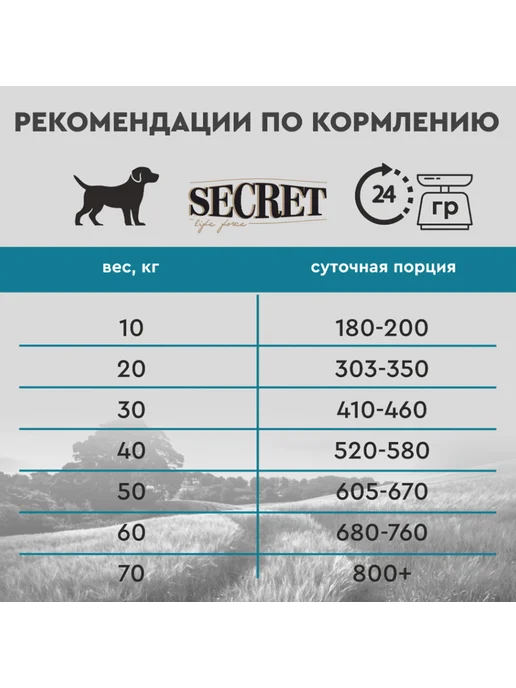 Сухой корм SECRET для собак, лосось, 2 кг, фото 7