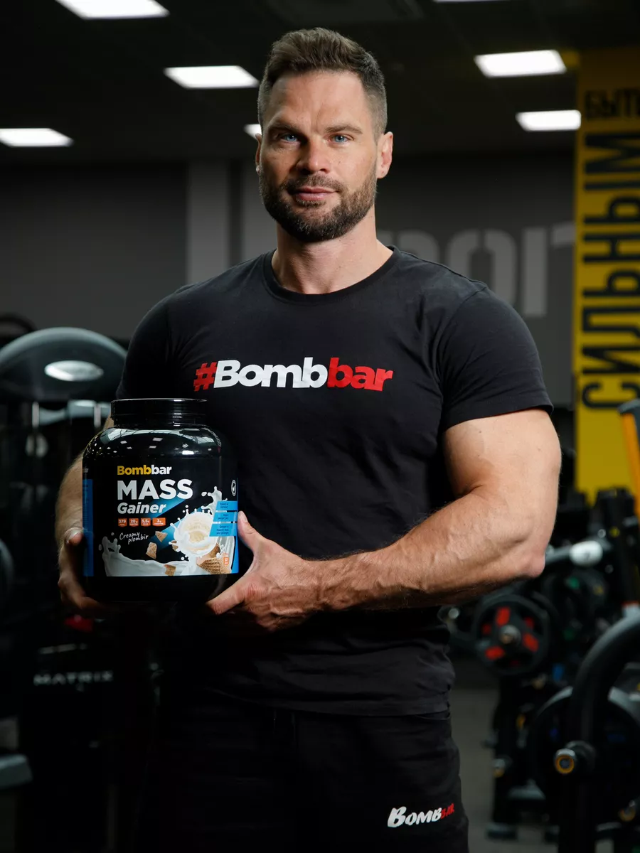 Гейнер для набора мышечной массы Premium Mass Gainer, 1 кг BombBar  108535037 купить за 1 350 ₽ в интернет-магазине Wildberries