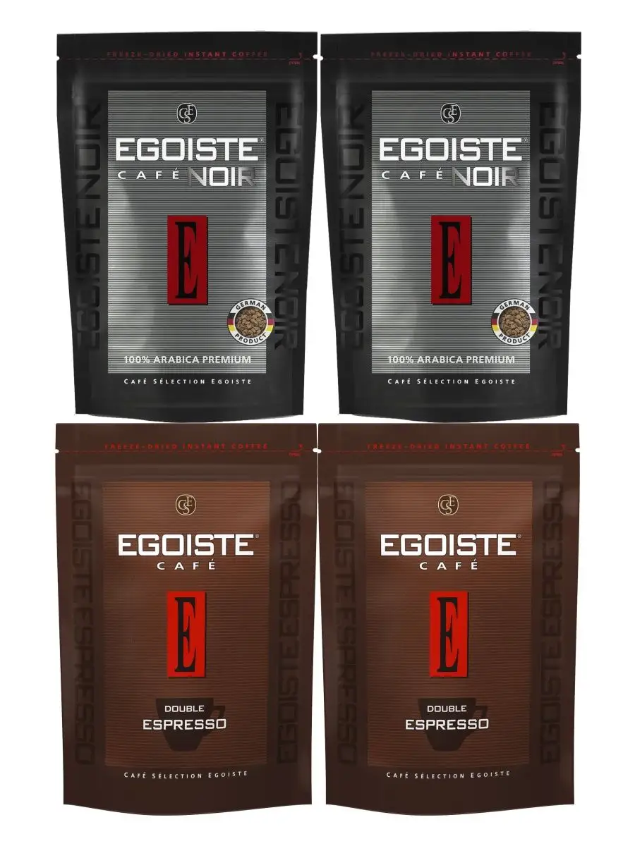 Кофе растворимый набор (Noir + Double Espresso), 70г х 4шт