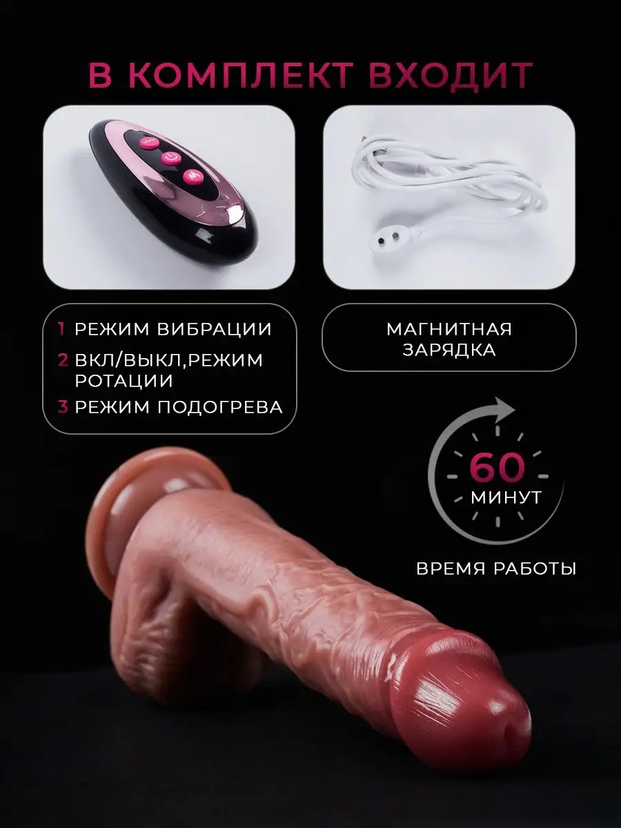 Фаллоимитатор/ Вибратор/ Член/ Фалос My sex toy 108661853 купить в  интернет-магазине Wildberries