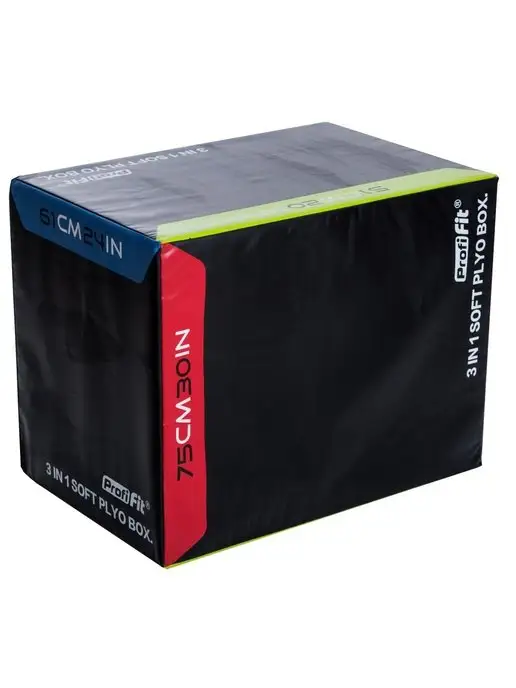 PROFI FIT Тумба для запрыгиваний PLYO BOX SOFT, черный, фото 8