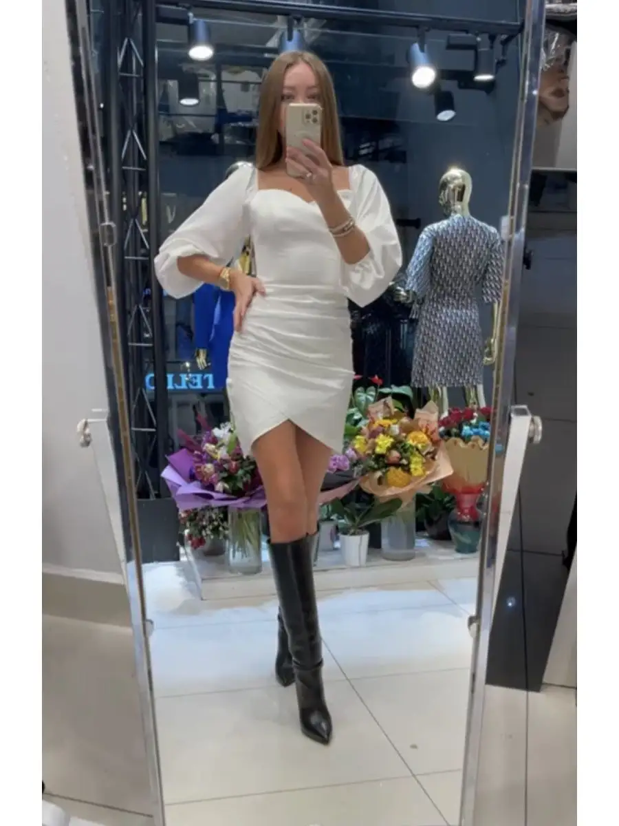 Платье нарядное атласное...