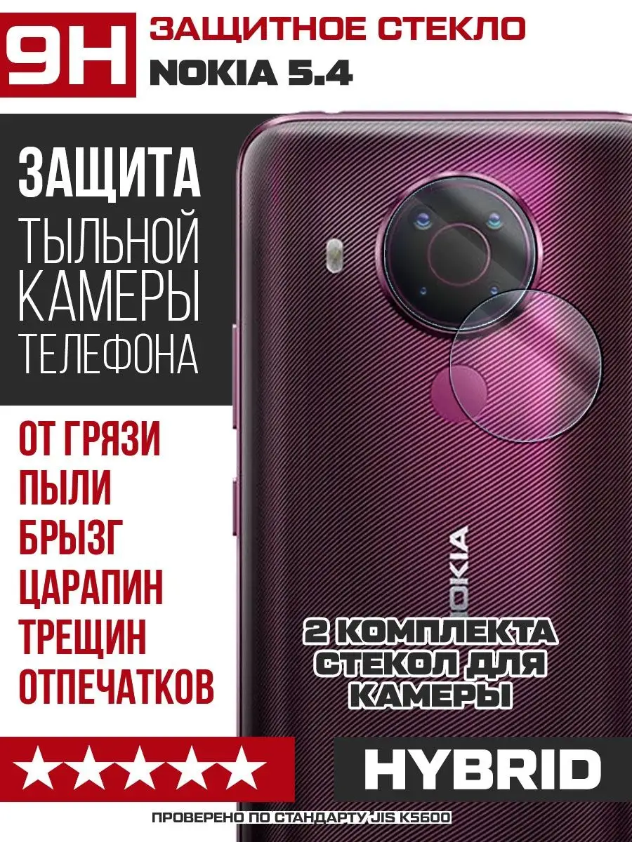 Стекло для камеры Nokia 5.4