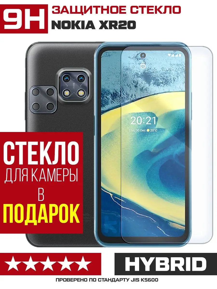 Стекло для Nokia XR20 + камера