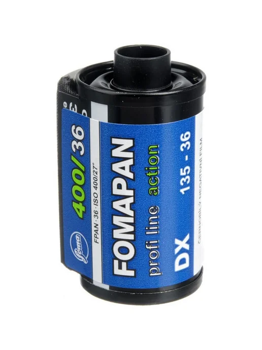 FOMA Фотопленка черно-белая FomaPan 400 35 мм 36 кадр, черный, фото 3
