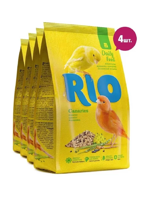 Сухой корм Rio Канареек Основной для собак, 1 кг