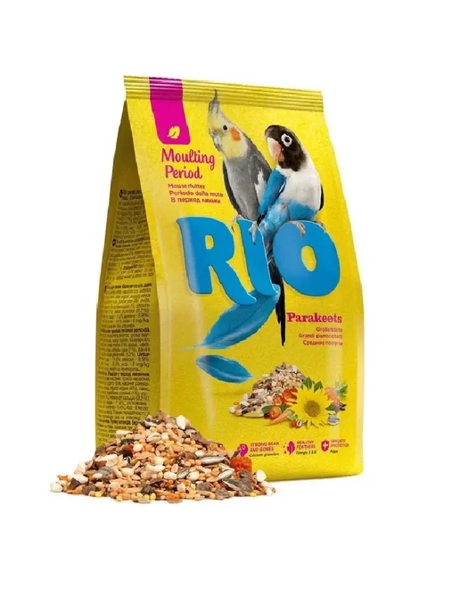 Сухой корм Rio Попугаев Период для собак, средние, 0,5 кг, фото 8