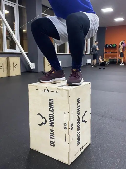 ULTRA-WOD Плиобокс тумба для запрыгивания 55х40х35, вариант, фото 6