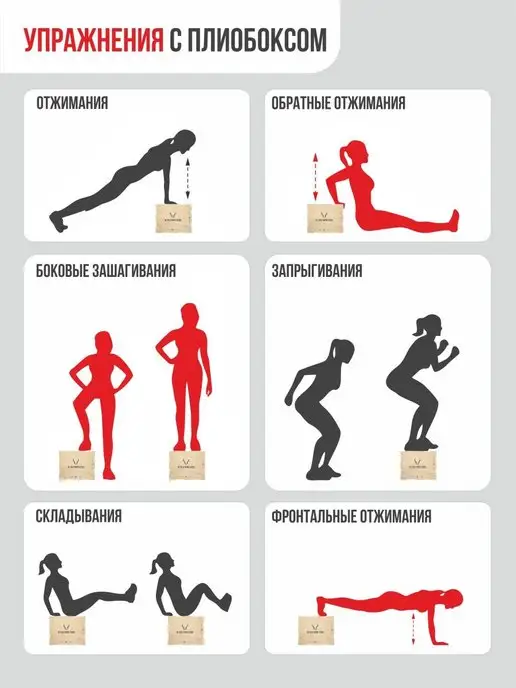 ULTRA-WOD Плиобокс тумба для запрыгивания 55х40х35, вариант, фото 7