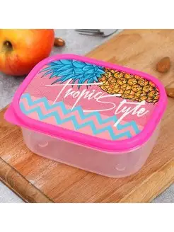 In Mother's Hands Ланч-бокс прямоугольный, Tropic Style 500 мл, 2 шт