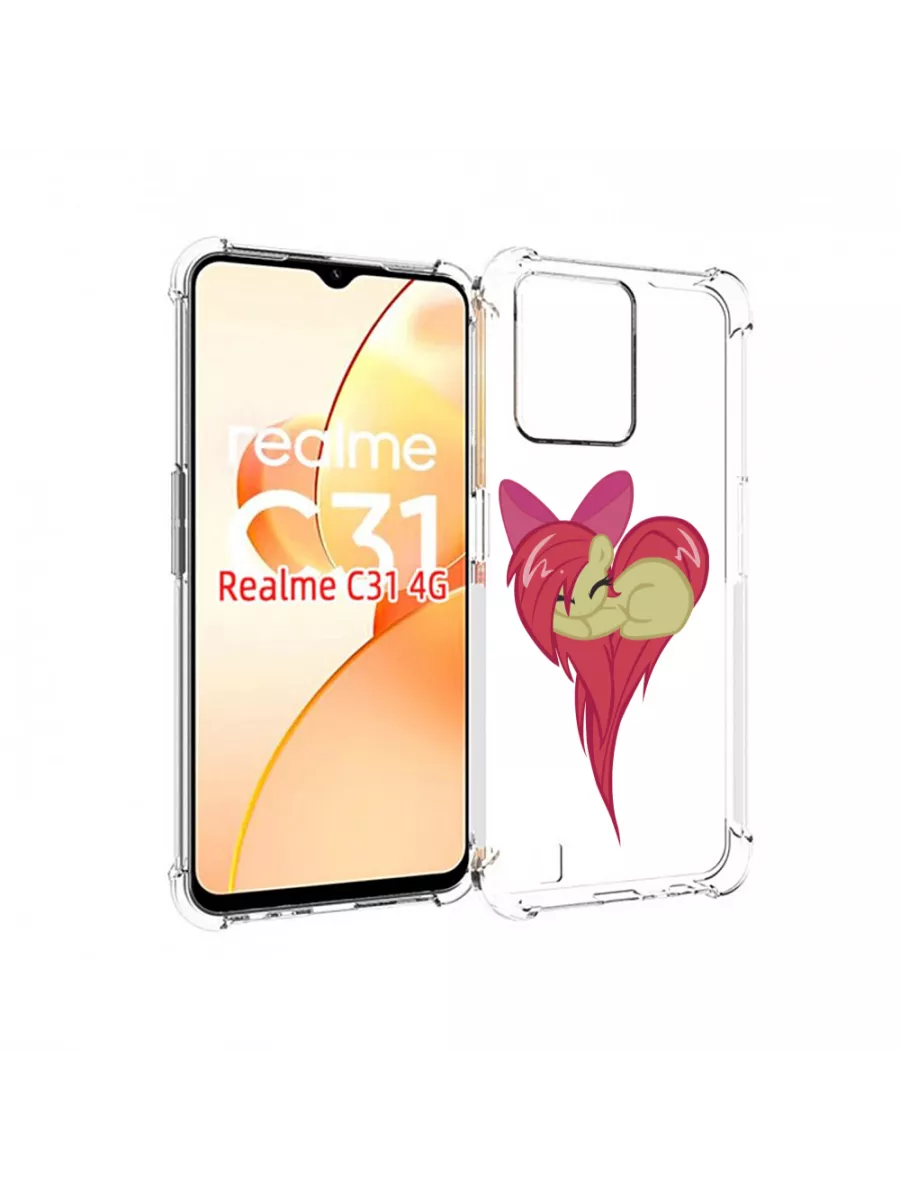 MyPads Чехол сердце-из-пони OPPO Realme C31