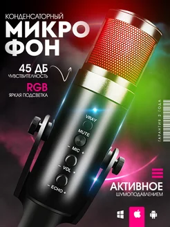 Микрофон для компьютера студийный USB VitaMusica 109129715 купить за 1 166 ₽ в интернет-магазине Wildberries