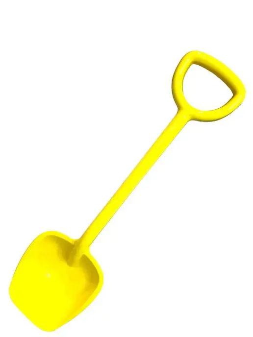 Toyss Лопатка детская для снега и песка 56 см, желтый, фото 2
