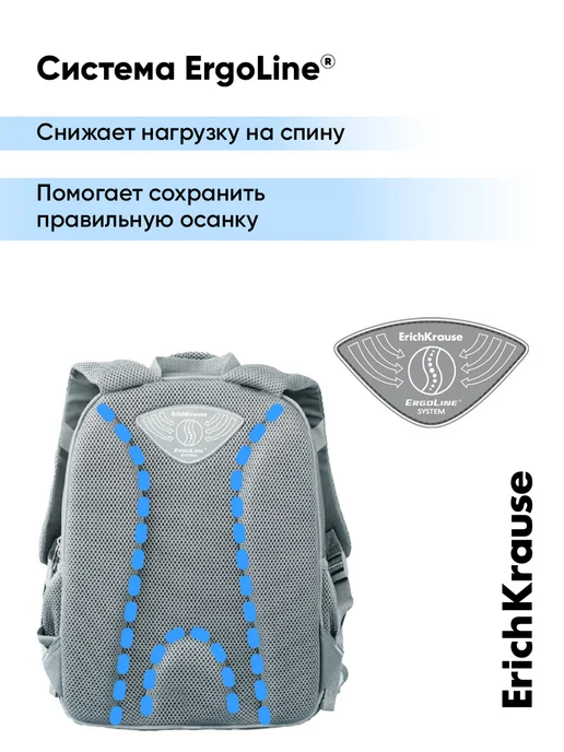 ErichKrause Рюкзак школьный для девочки Ergoline 15L, 15 л, фото 6