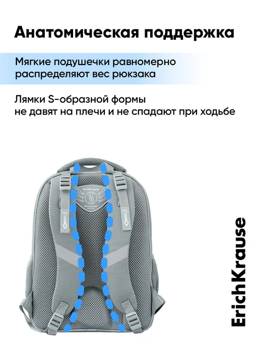 ErichKrause Рюкзак школьный для девочки Ergoline 15L, 15 л, фото 7