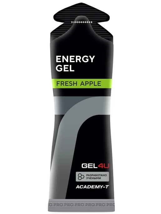 Gel4u 7 шт x 60 г, Яблоко, гель для марафона, гель для бега, 11 шт, 60 г, фото 3