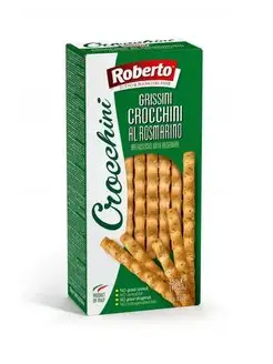 Палочки Хлебные Гриссини с розмарином ROBERTO 109260237 купить за 485 ₽ в интернет-магазине Wildberries