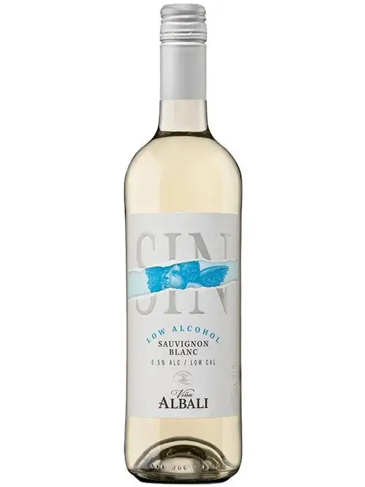 Albali Вино Vina Sauvignon Blanc безалкогольное белое 0,75 л, 750 мл