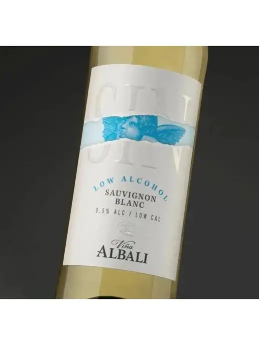Albali Вино Vina Sauvignon Blanc безалкогольное белое 0,75 л, 750 мл, фото 2