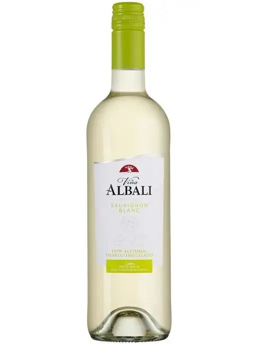 Albali Вино Vina Sauvignon Blanc безалкогольное белое 0,75 л, 750 мл, фото 4