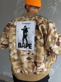 Куртка Бейп Bape 109267999 купить за 4 701 ₽ в интернет-магазине Wildberries