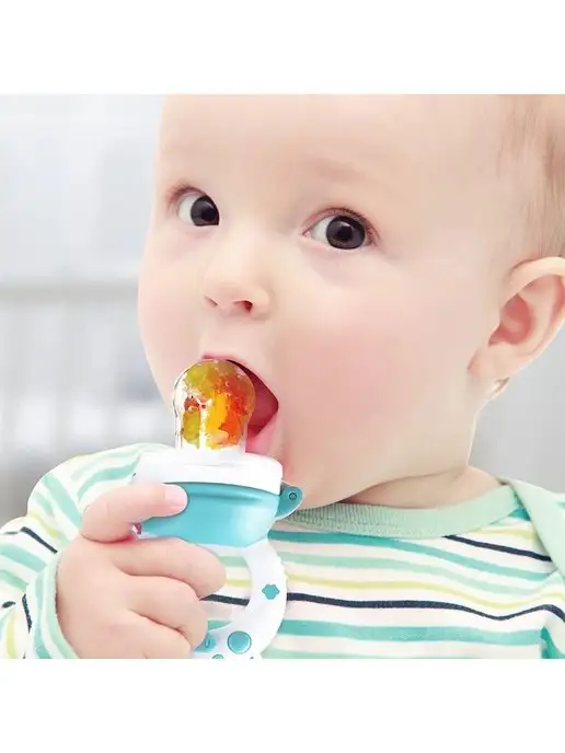 Baby toys! Ниблер для прикорма, голубой, фото 4