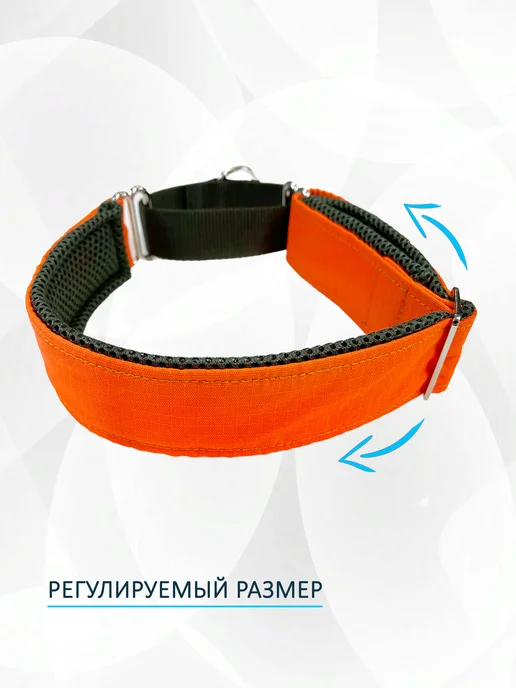 totemica Мартингейл для собак "Зелёно-оранжевый", зеленый, фото 4