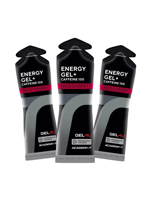 GEL4U Энергетические гели с кофеином Energy Gel + caffeine 100