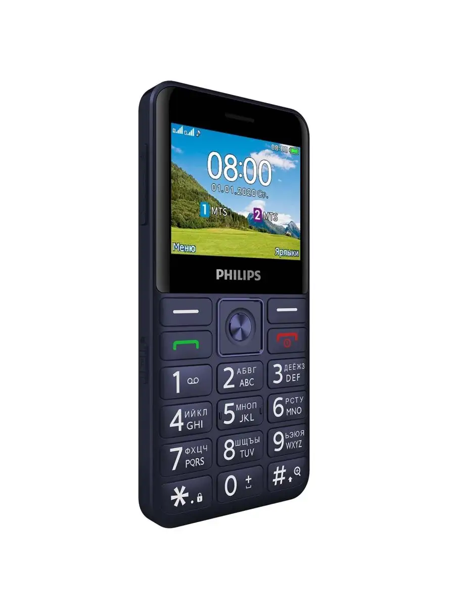 Мобильный телефон Xenium E207 Philips 109477306 купить за 3 440 ₽ в  интернет-магазине Wildberries