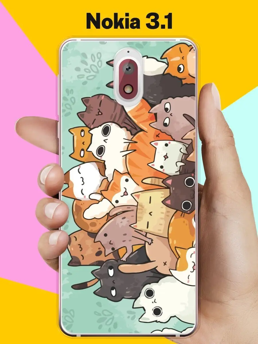 Чехол на Nokia 3.1 с принтом