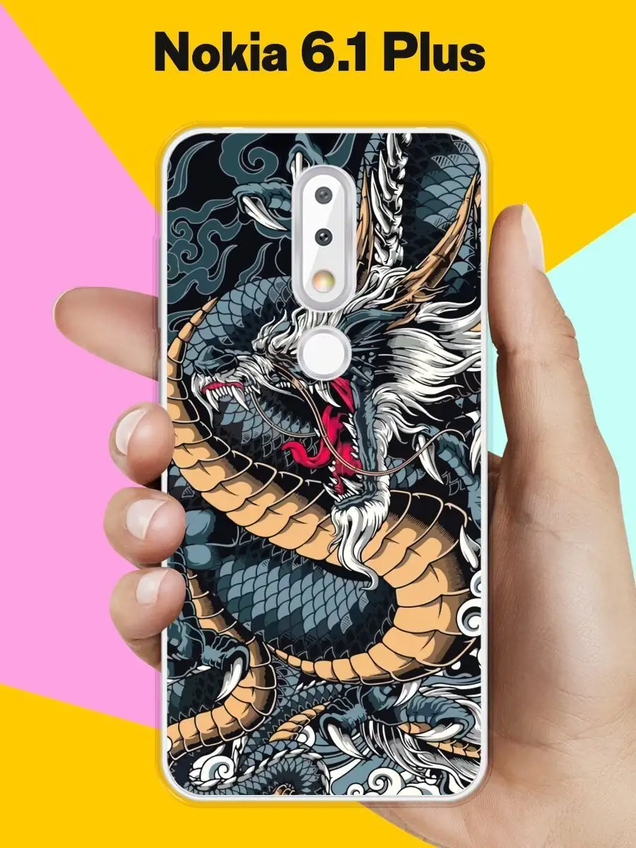 Чехол на Nokia X6 с принтом