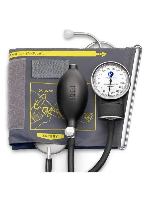 LITTLE DOCTOR Тонометр для измерения давления механический LD 71 A, измерения A, фото 8